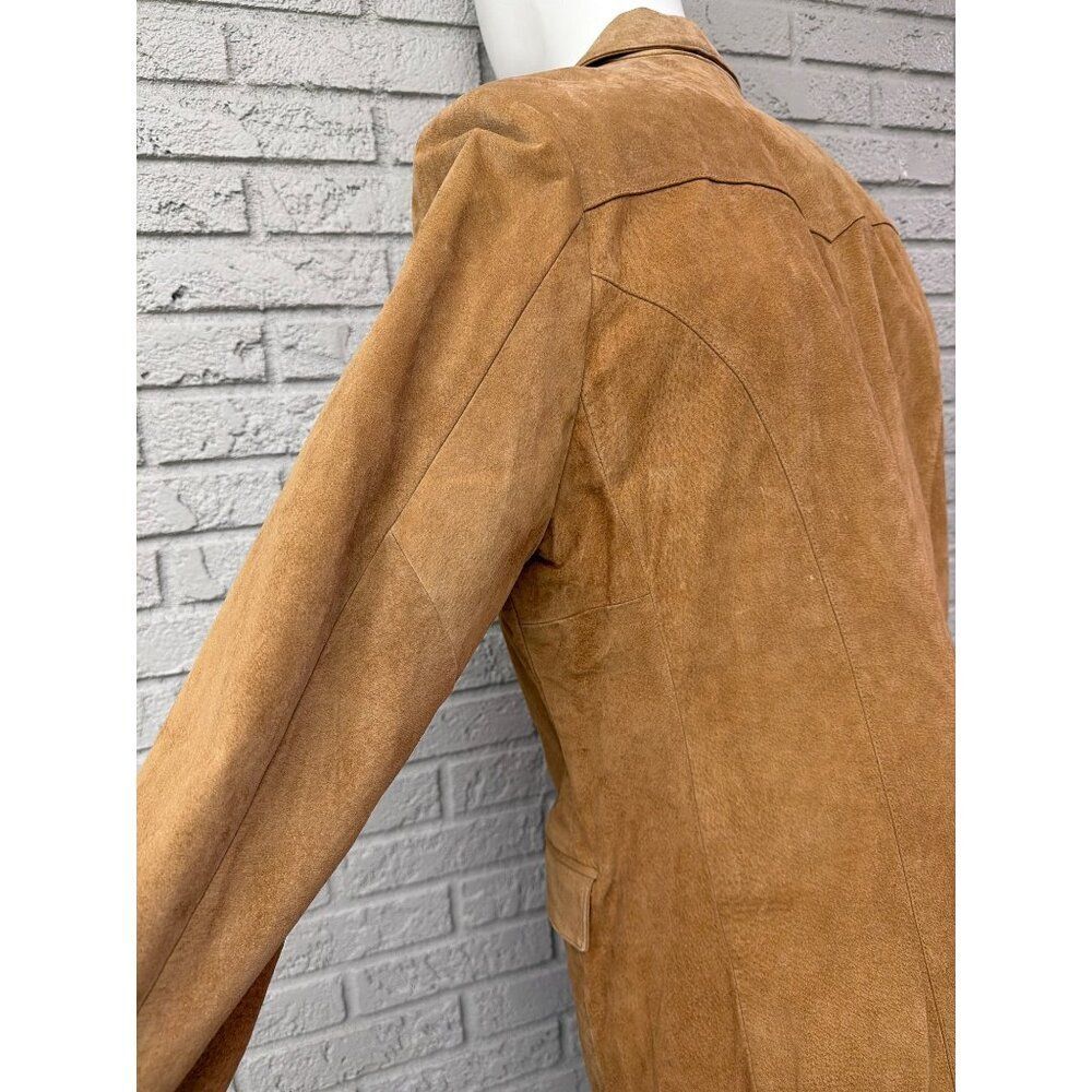 Vintage Scully Men’s Western Style Suede Leather Sportscoat Blazer Size 42 - Picture 12 of 16